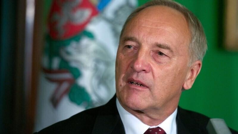 Президент Латвии Андрис Берзиньш