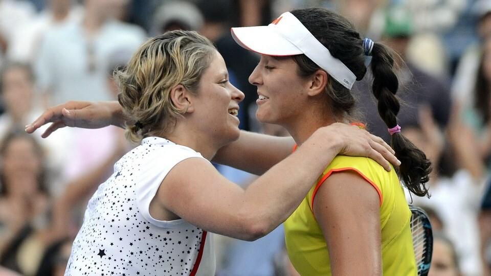 Kim Clijsters ja Laura Robson