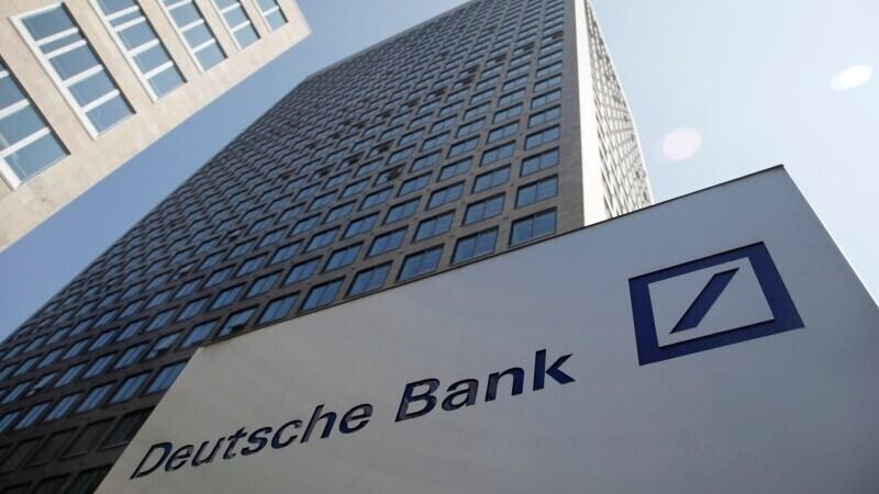 Deutsche Bank. Иллюстративоно фото.