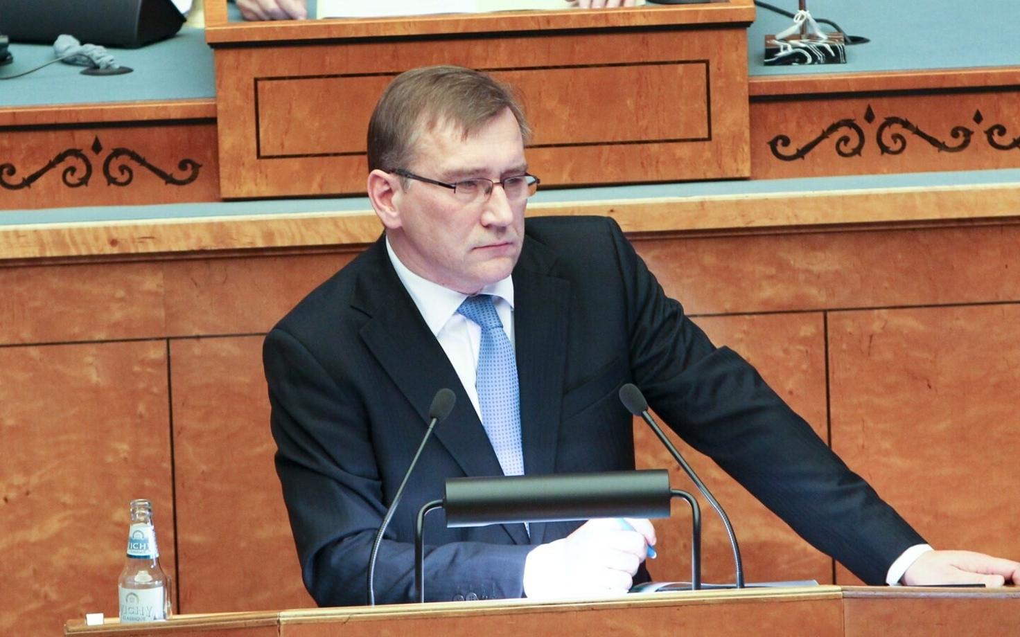 Economic Affairs Minister Juhan Parts