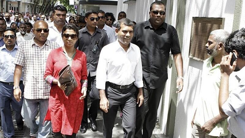Maldiivide endine president Mohamed Nasheed 13.