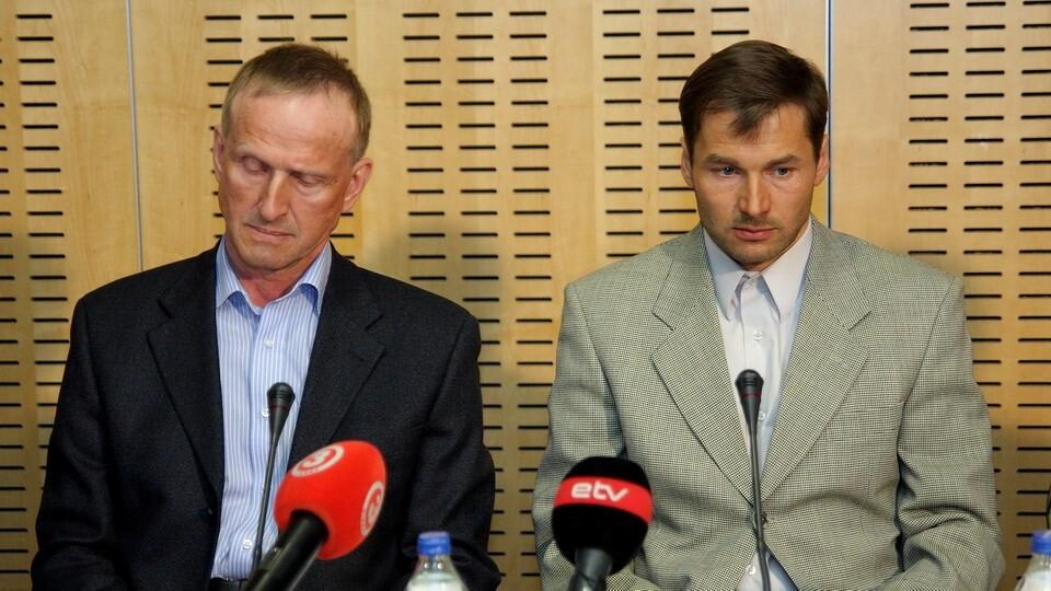 Mati Alaver ja Andrus Veerpalu