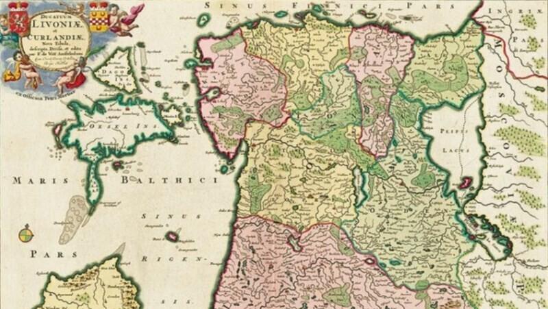 Estonia is prepairing administrative reform (picture from 1705)