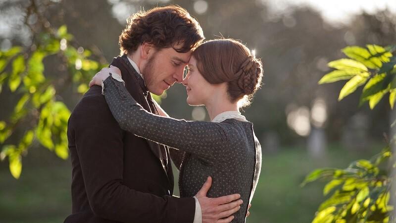 Mia Wasikowska ja Michael Fassbender Emily Brontë raamatu põhjal tehtud linateoses