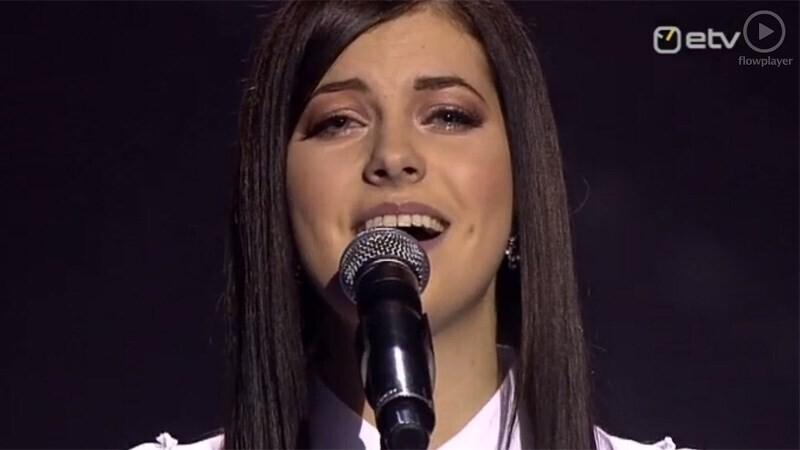 Победительница Eesti Laul 2013 Биргит Ыйгемеэль.