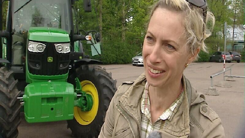 Tiina Tauraite ja tema suvine sõiduvahend