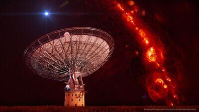 CSIRO's Parkesi raadioteleskoop.