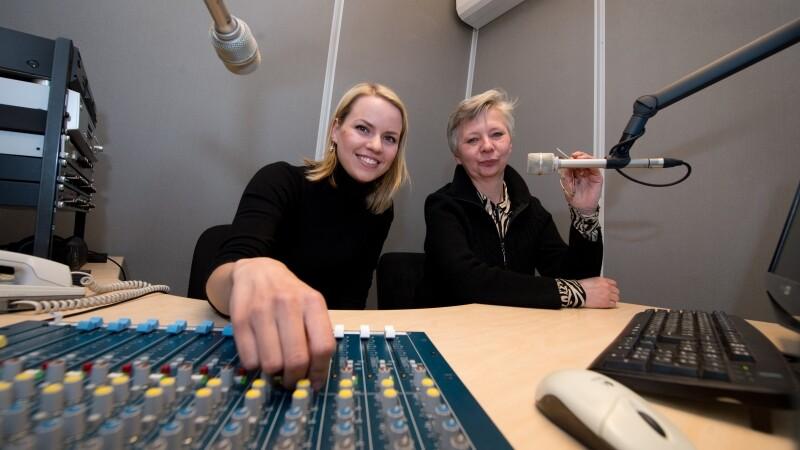 Raadio4 ajakirjanikud Kira Evve ja Olga Shubin.