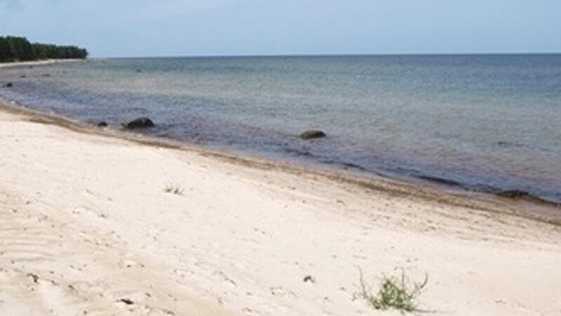 Берег моря.