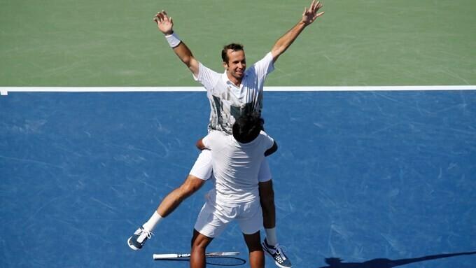 Radek Stepanek ja Leander Paes.