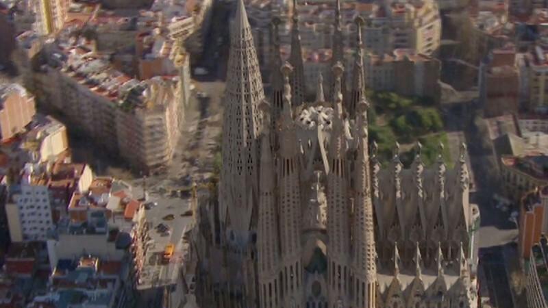 Barcelona kuulus katedraal Sagrada Familia