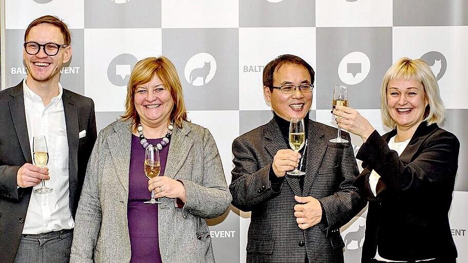 Mullusesl PÖFFil Sten-Kristian Saluveer, Tiina Lokk, Insoo Kim ja Edith Sepp