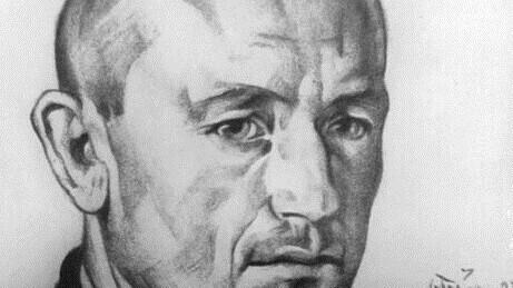 Nikolai Triigi söejoonistus Anton Hansen Tammsaarest