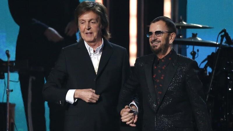 Paul McCartney ja Ringo Starr.