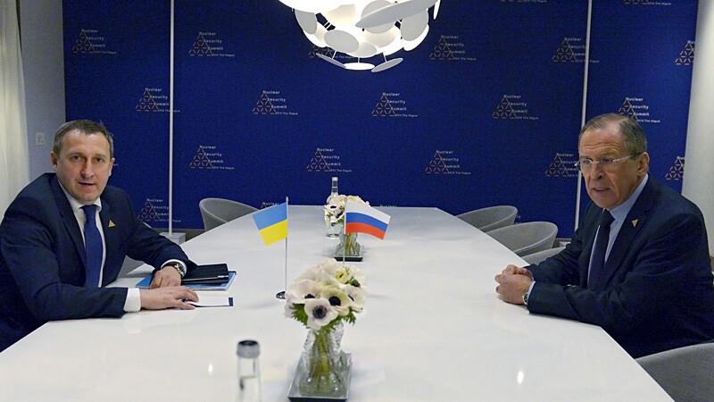 Ukraina ja Venemaa välisministri kohtumine 24. märtsil Haagis