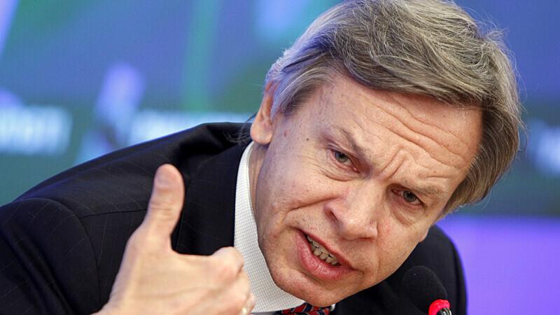 Venemaa riigiduuma välisasjade komisjoni esimees Aleksei Puškov.