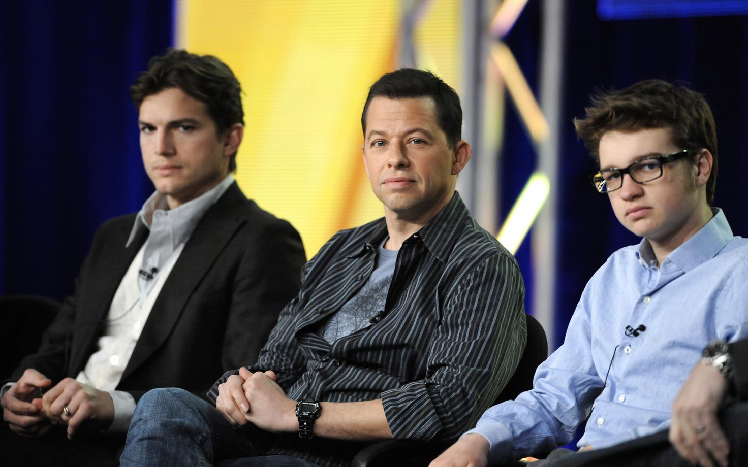 Ashton Kutcher ja Jon Cryer ehk Walden ja Alan