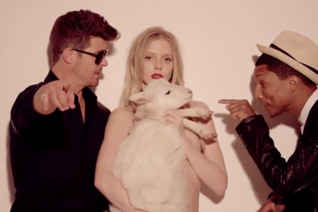 Palju pahameelt tekitanud Robin Thicke laulu