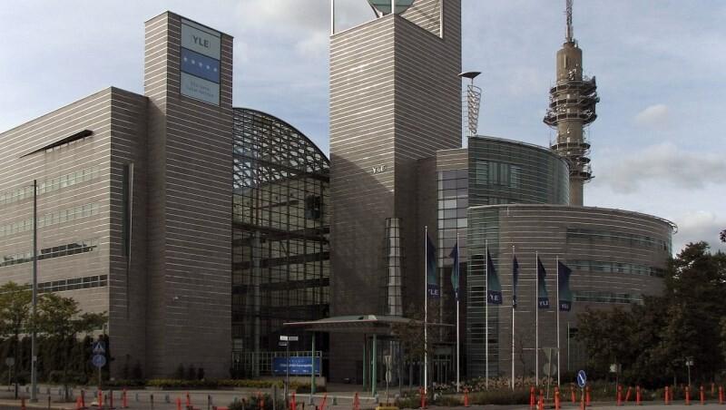 Yle peahoone Helsingi Pasila linnaosas.