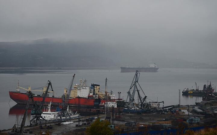 Murmanski sadam, kus ujuv tuumajaam vahepeatuse peaks tegema.