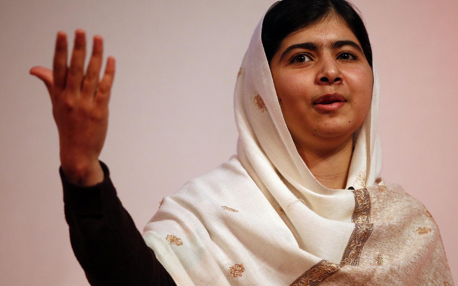 Noorim Nobeli preemia pälvinu – rahupreemia laureaat Malala Yousafzai.