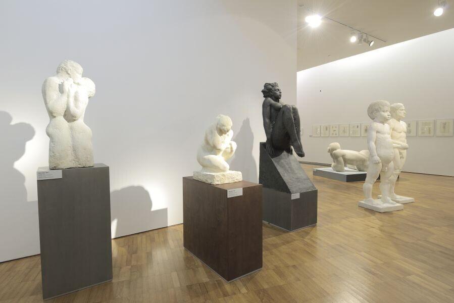 Vaade näitusele „Meie modernism. Eesti skulptuur 1970.-1980. aastatel“