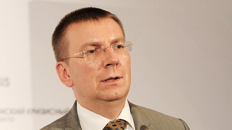 Läti välisminister Edgars Rinkēvičs