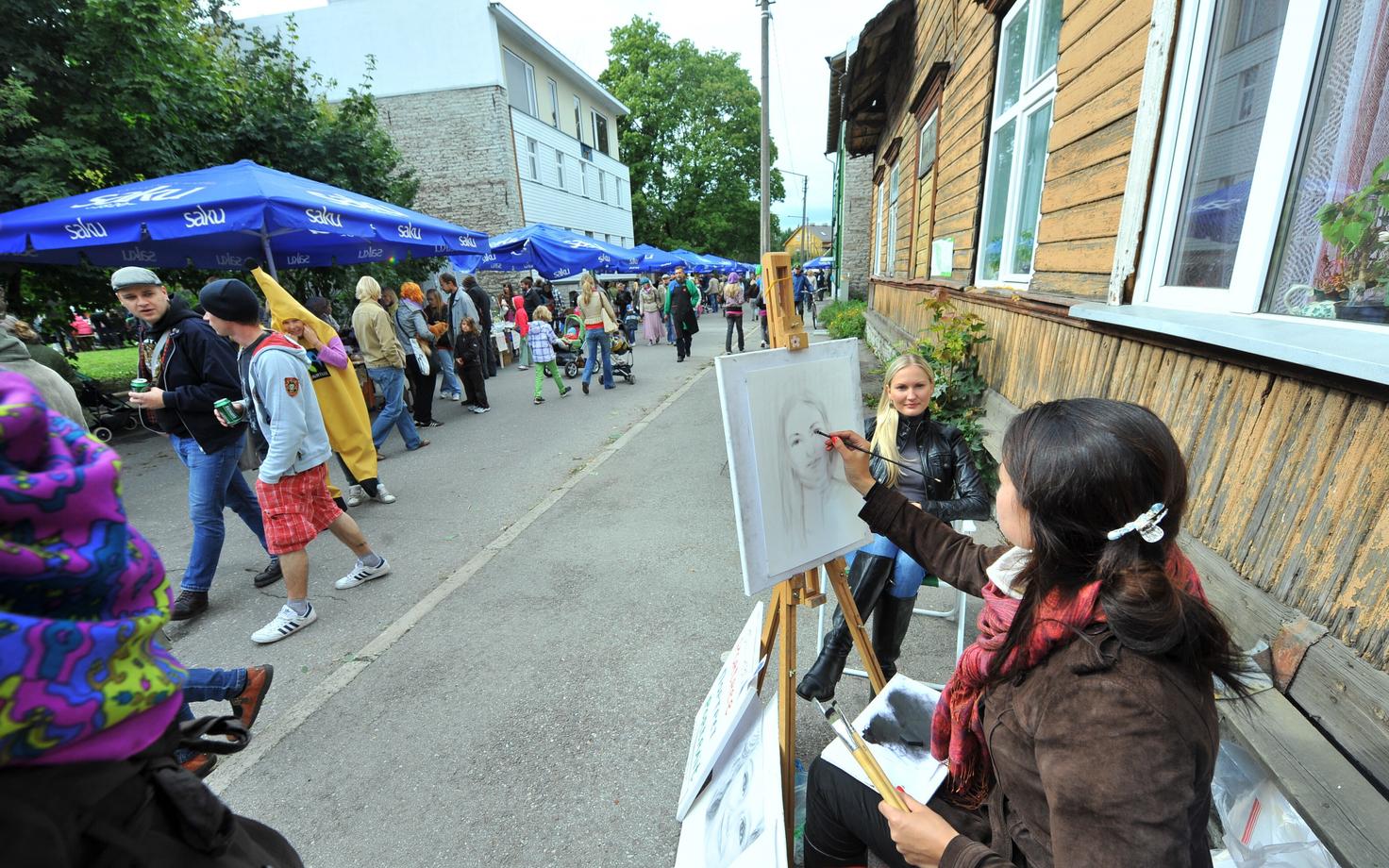 Uue maailma festival Tallinnas.