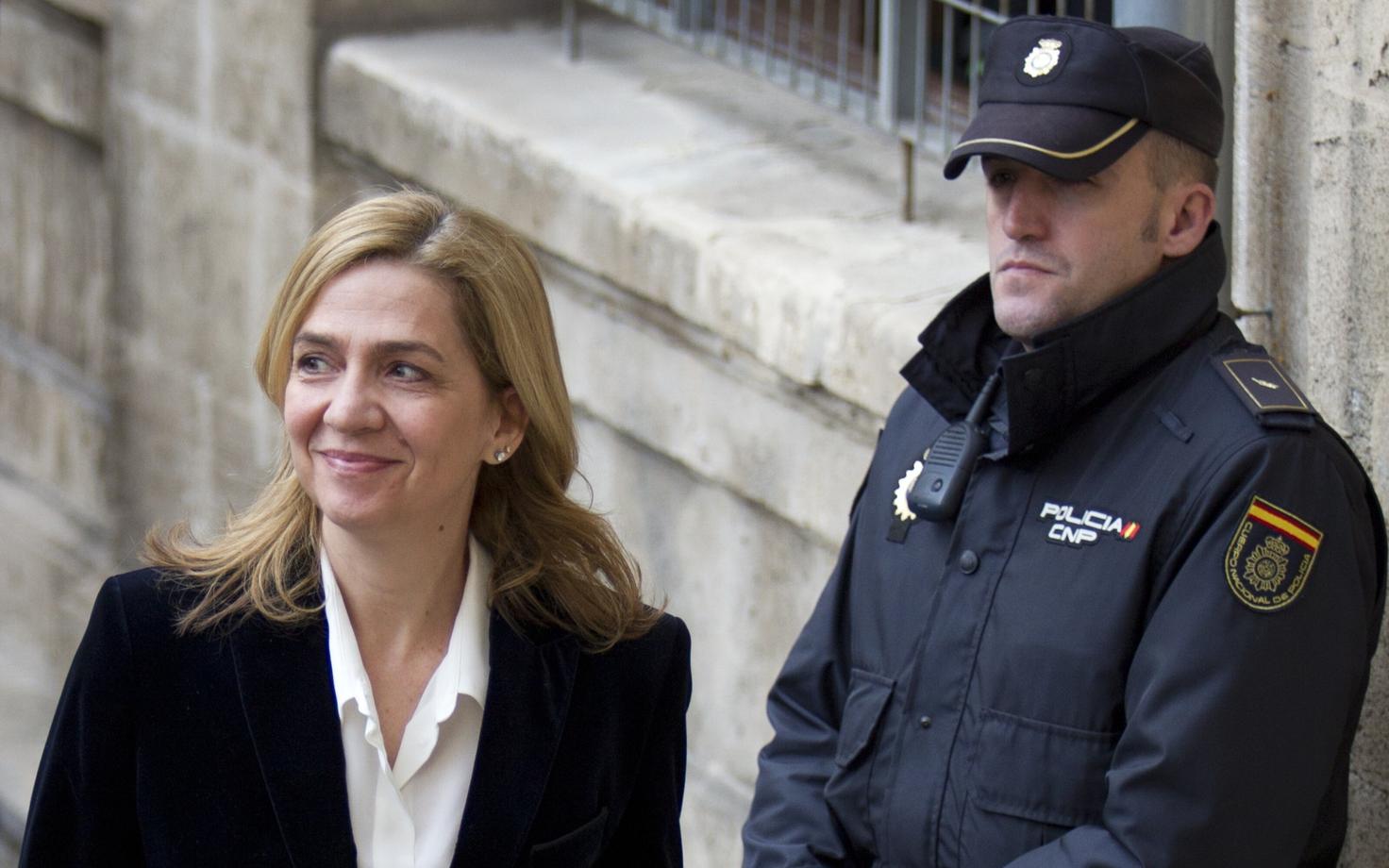 Hispaania printsess Cristina peab astuma kohtu ette.
