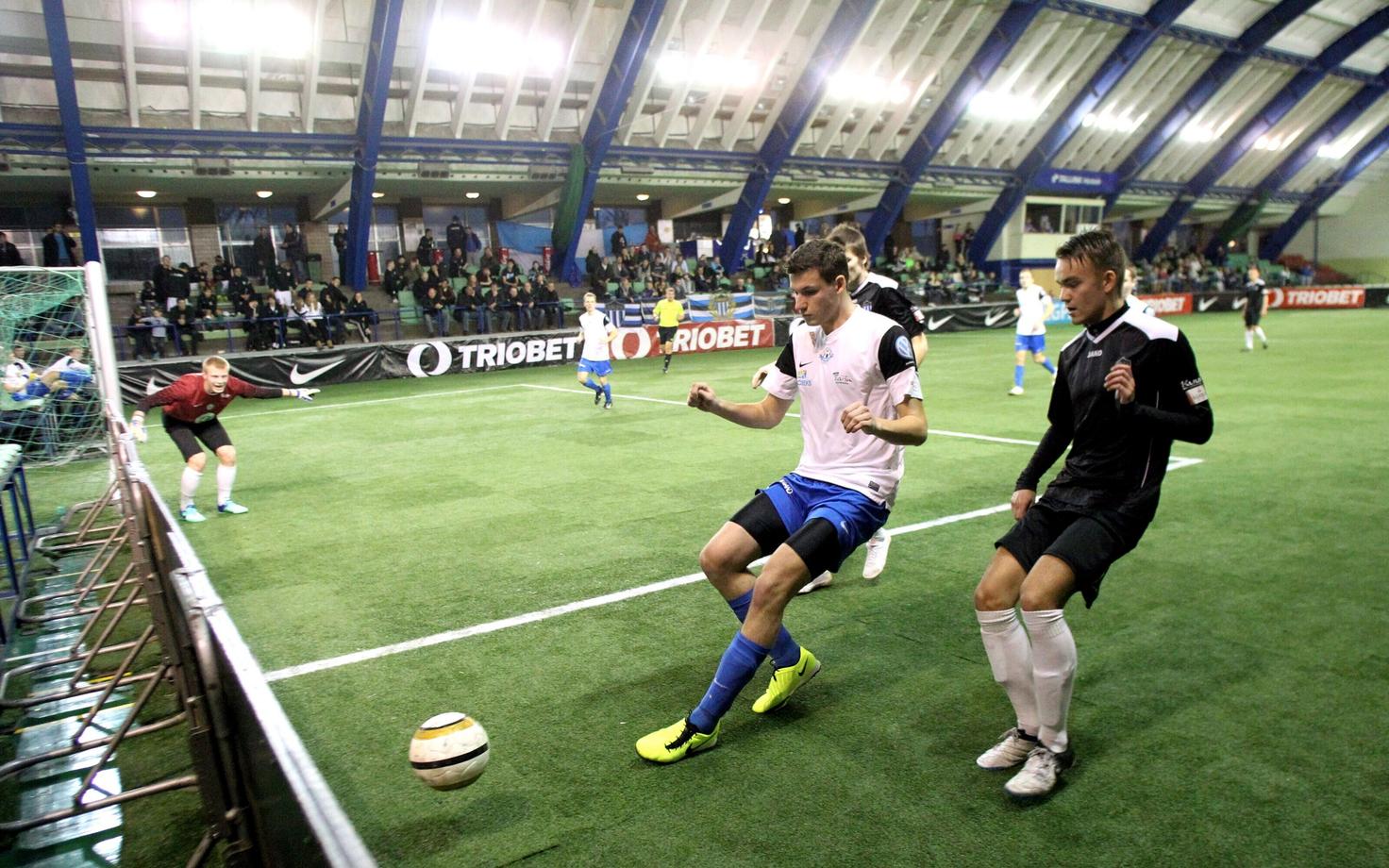 Aastalõputurniir saalijalgpallis Kalevi spordihallis