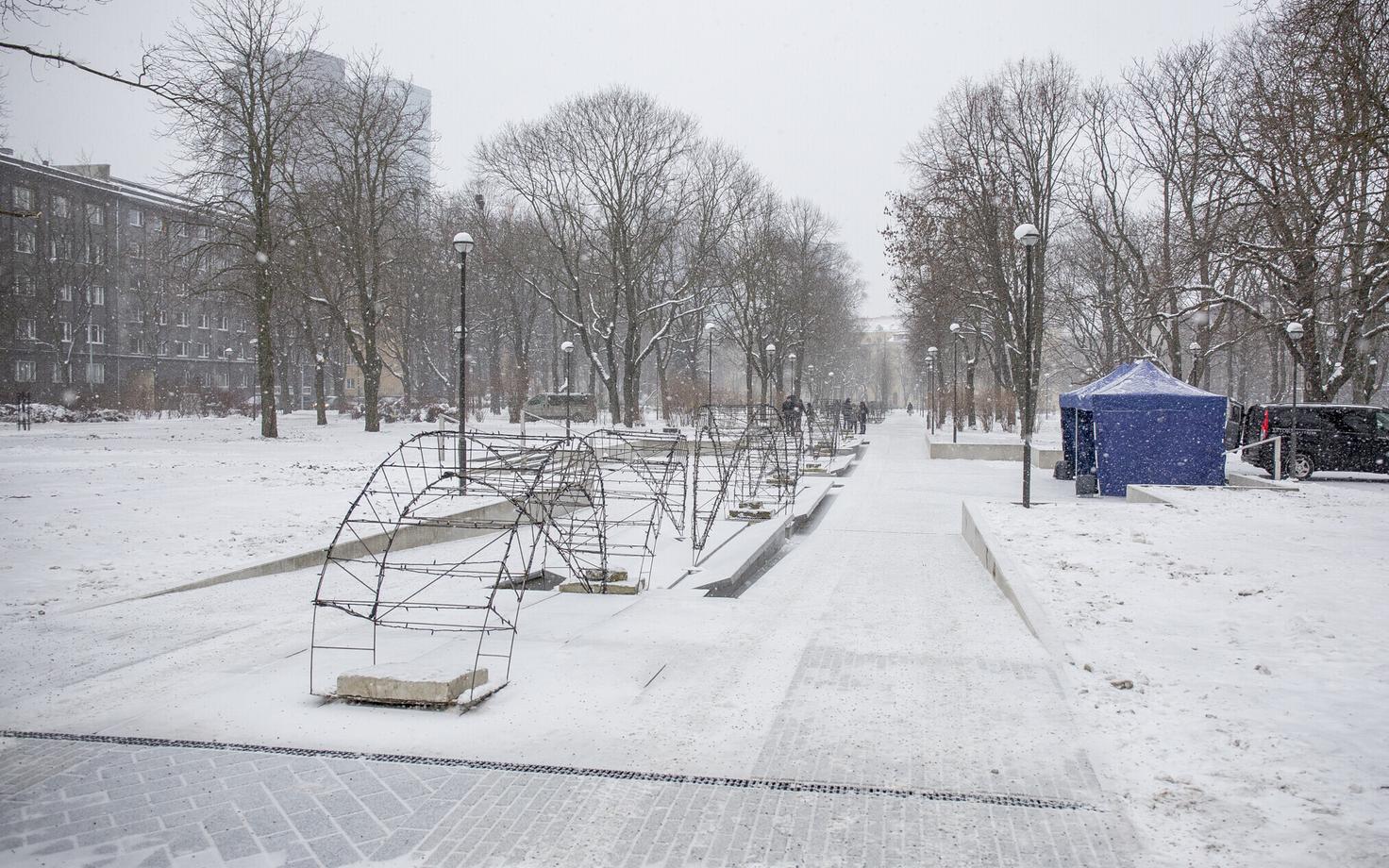 Politseiaia park detsembris