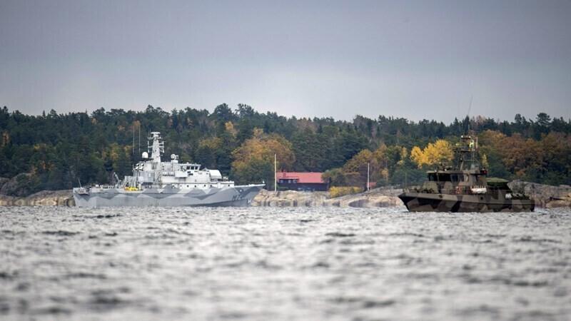 Allveelaevajaht mullu oktoobris Rootsi vetes.