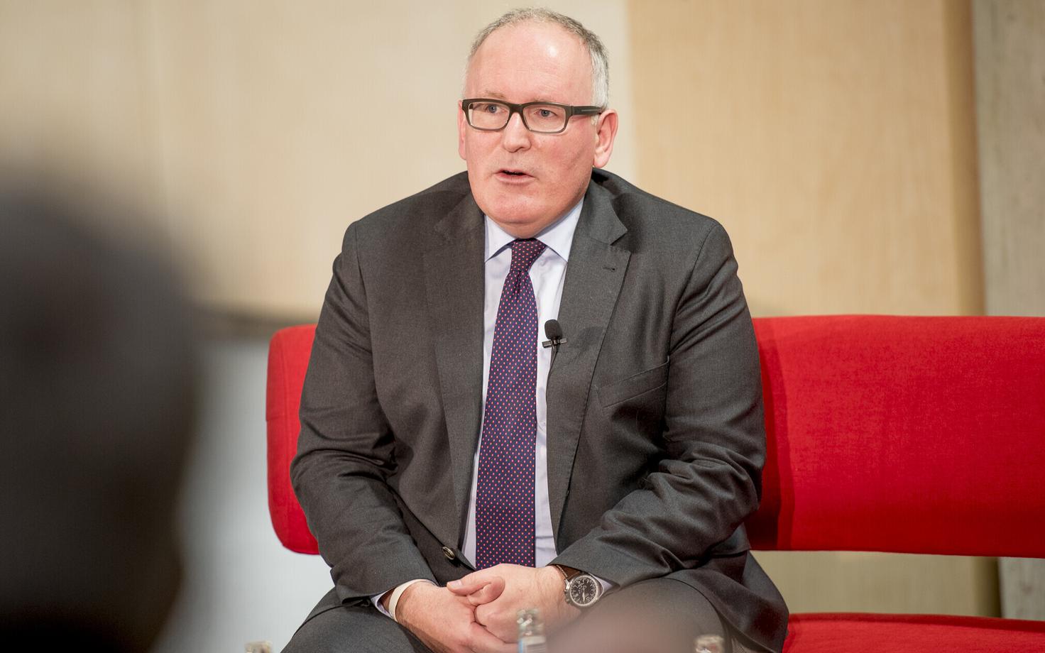 Euroopa Komisjoni asepresident Frans Timmermans