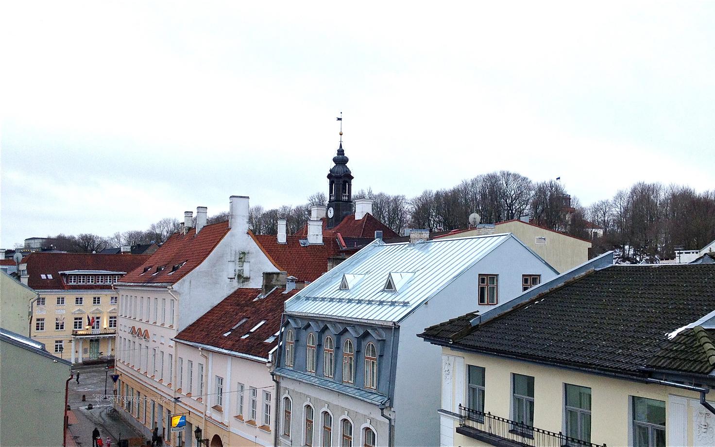 Vaade Tartu südalinnale