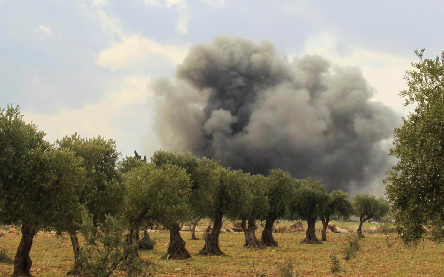Lahingud Aleppo lähedal.