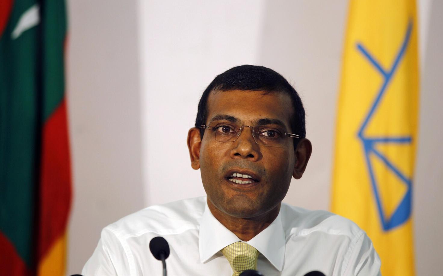 Maldiivide ekspresident Mohamed Nasheed.