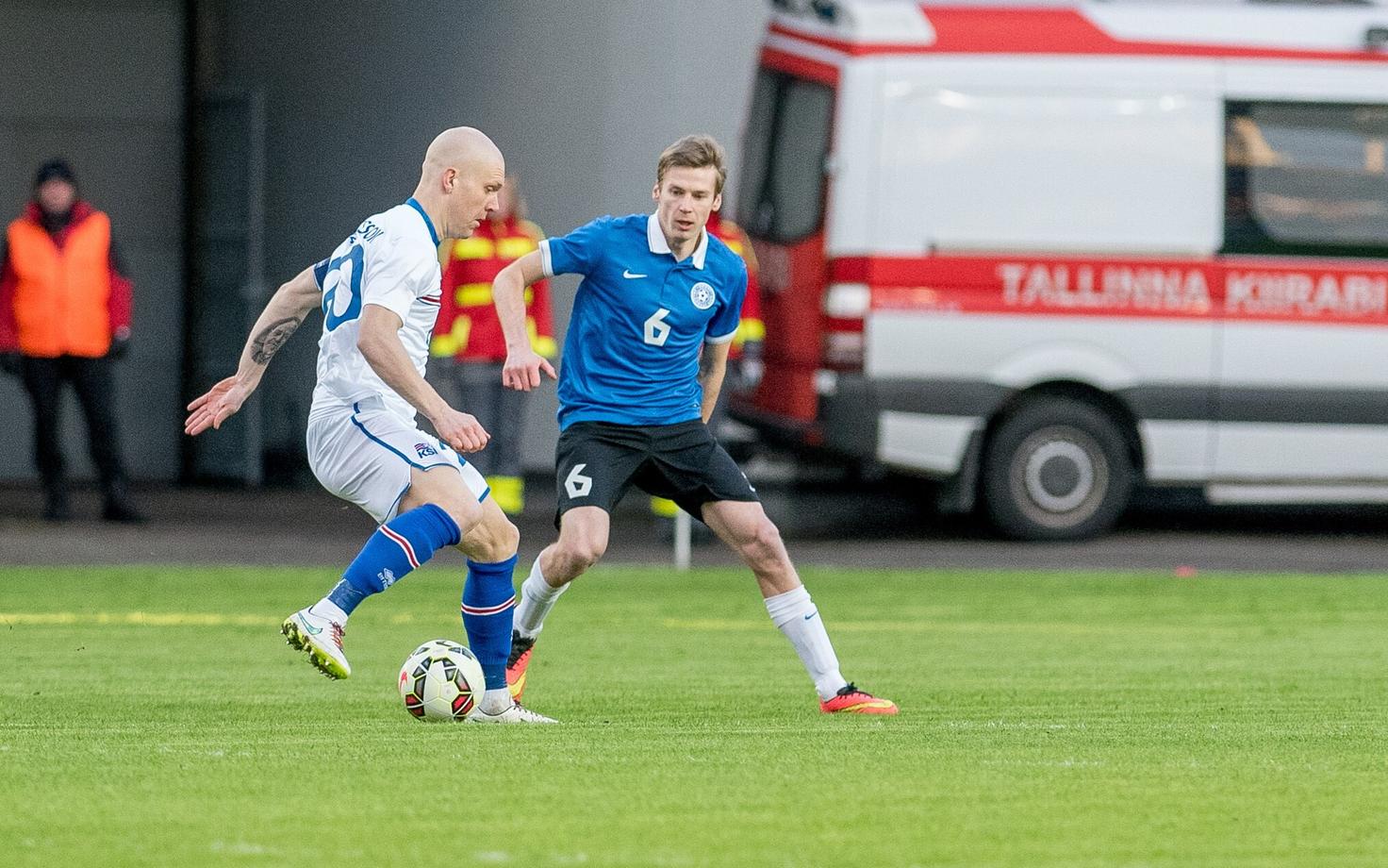 Eesti - Islandi sõpruskohtumine. Aleksandr Dmitrijev