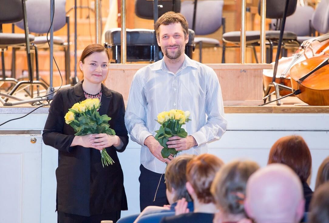 Laureaadid Helena Tulve ja Märt-Matis Lill.