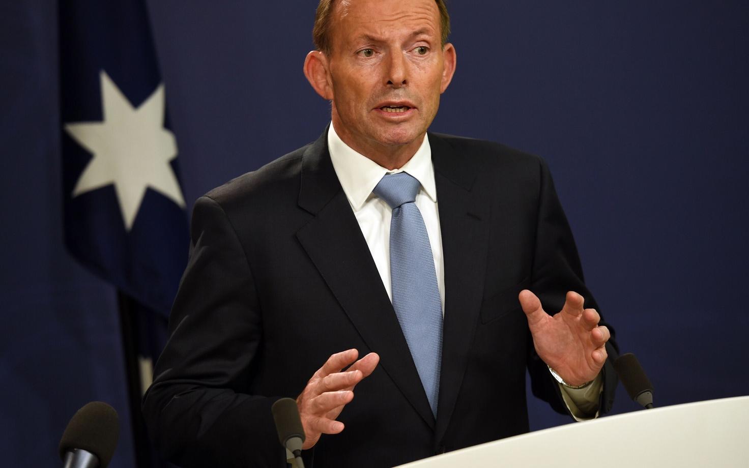 Austraalia peaminister Tony Abbott.