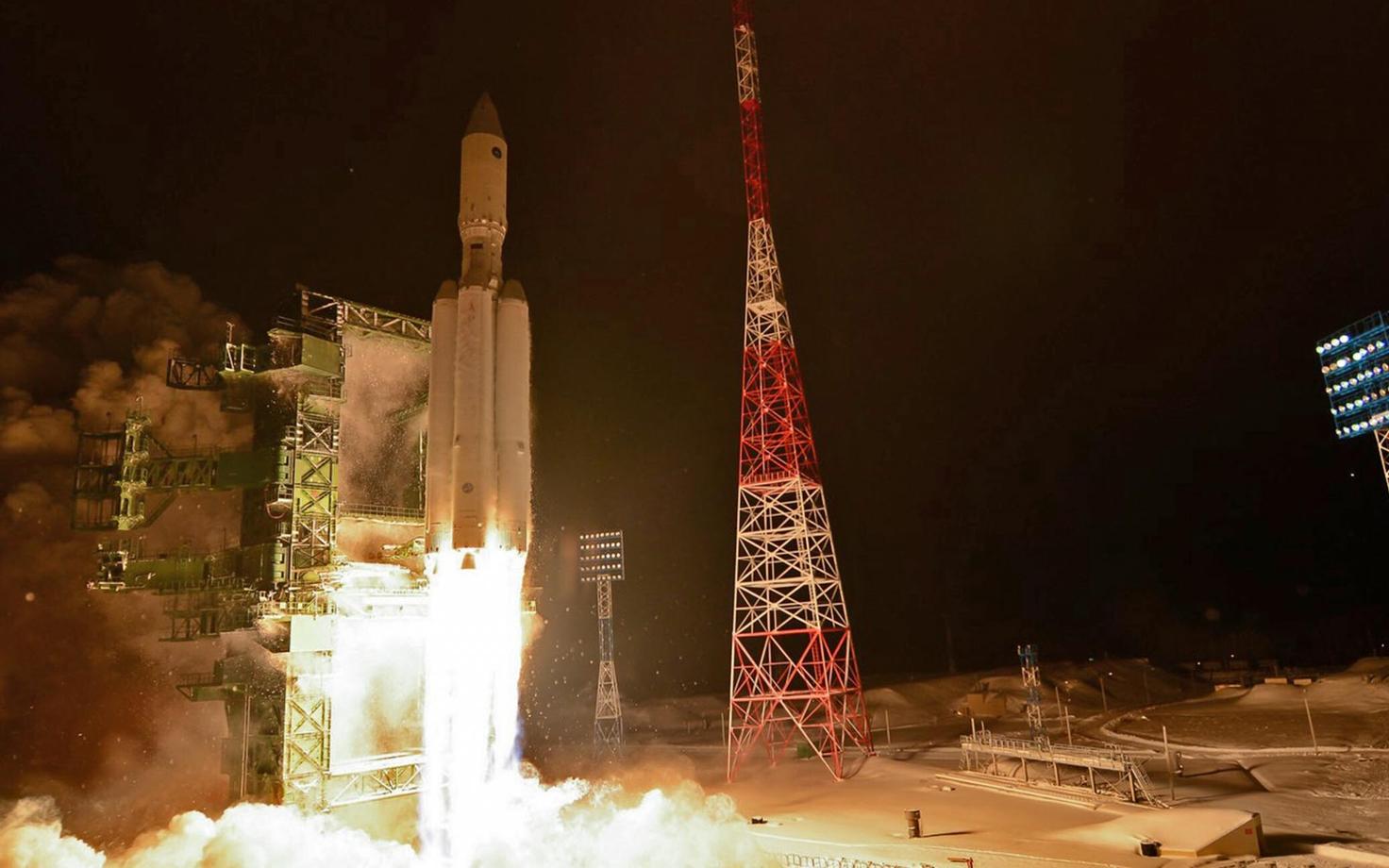 Raketi start Plessetski kosmodroomil