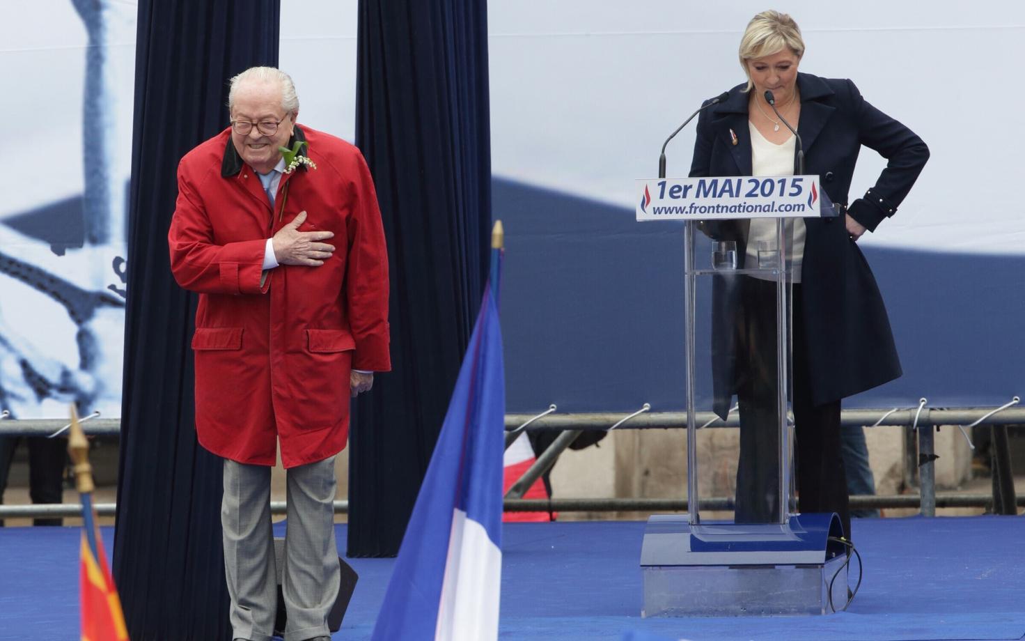 Isa Jean-Marie ja tütar Marine Le Pen.