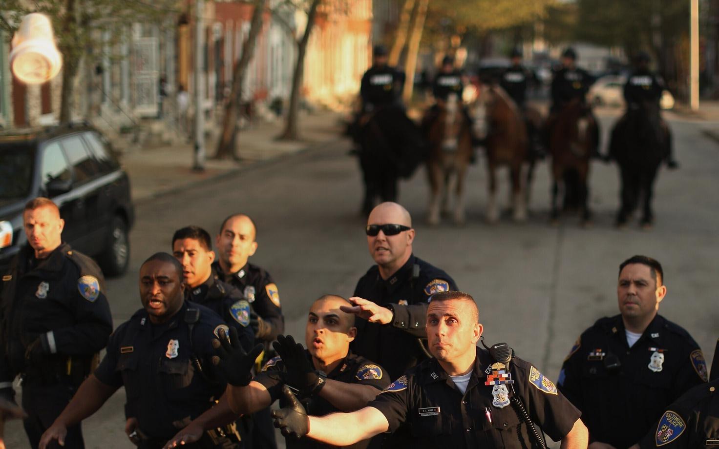 Baltimore'i politseinikud.