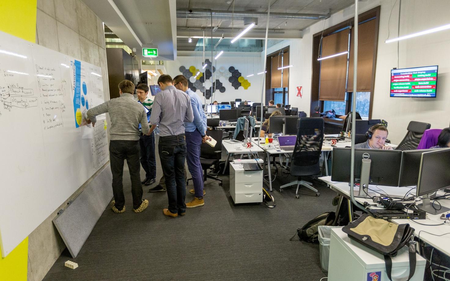 TransferWise'i kontor Tallinnas.