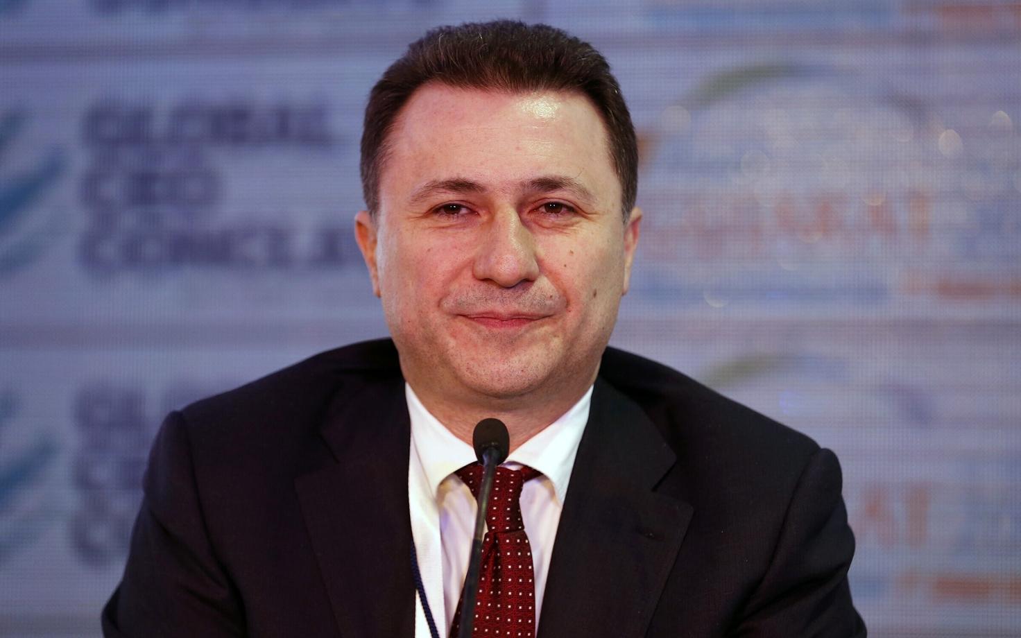 Makedoonia peaminister Nikola Gruevski