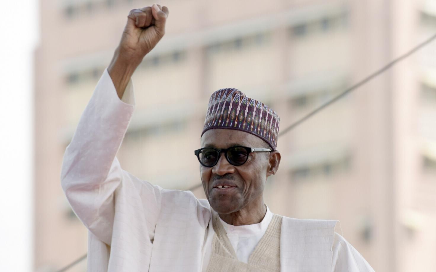 Nigeeria uus president Muhammadu Buhari.