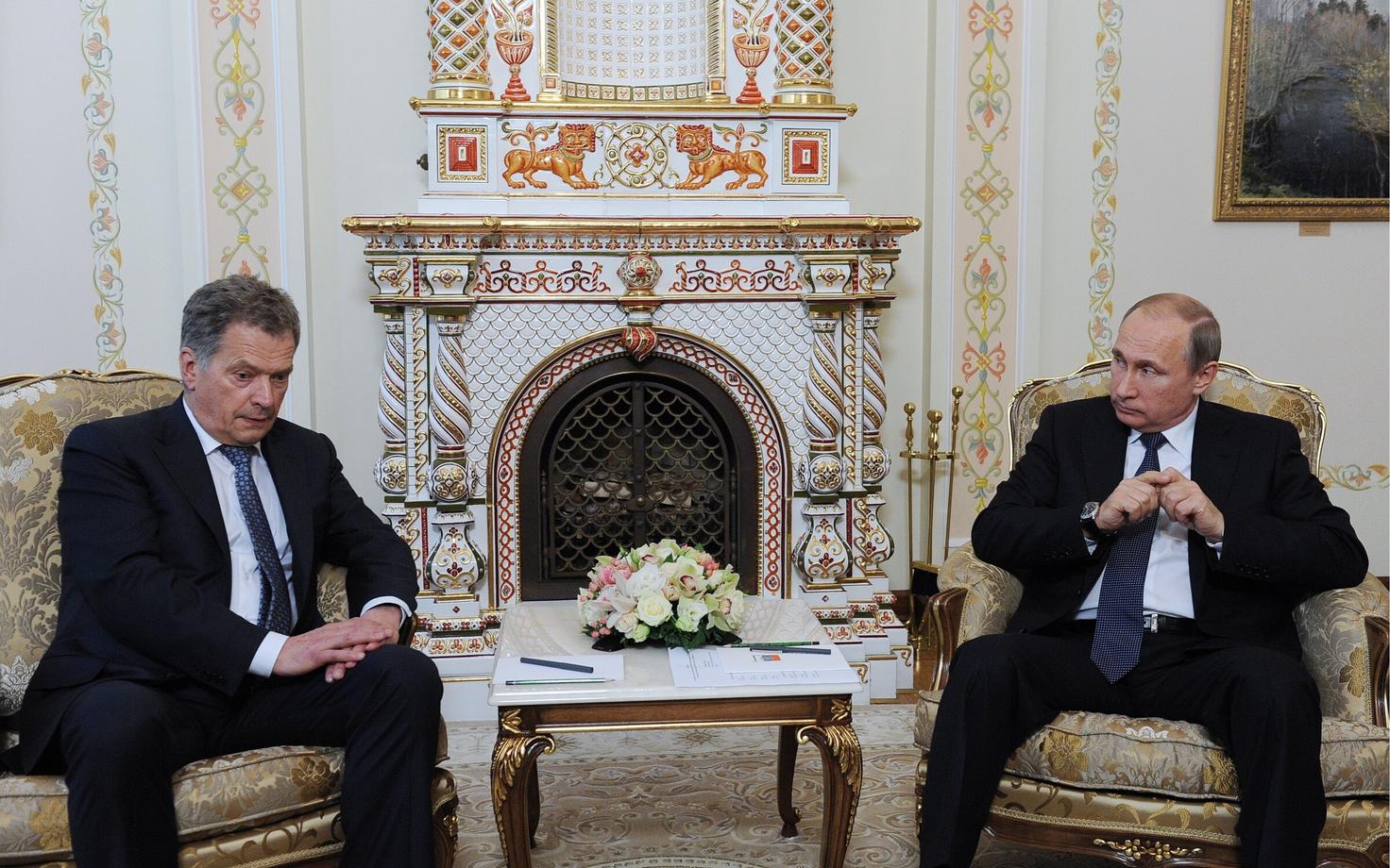Niinistö ja Putin täna Moskvas