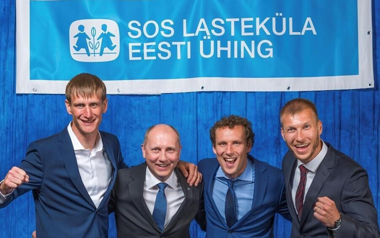 Pildil vasakult Raio Piiroja, Margus Oro, Konstantin Vassiljev ja Ragnar Klavan