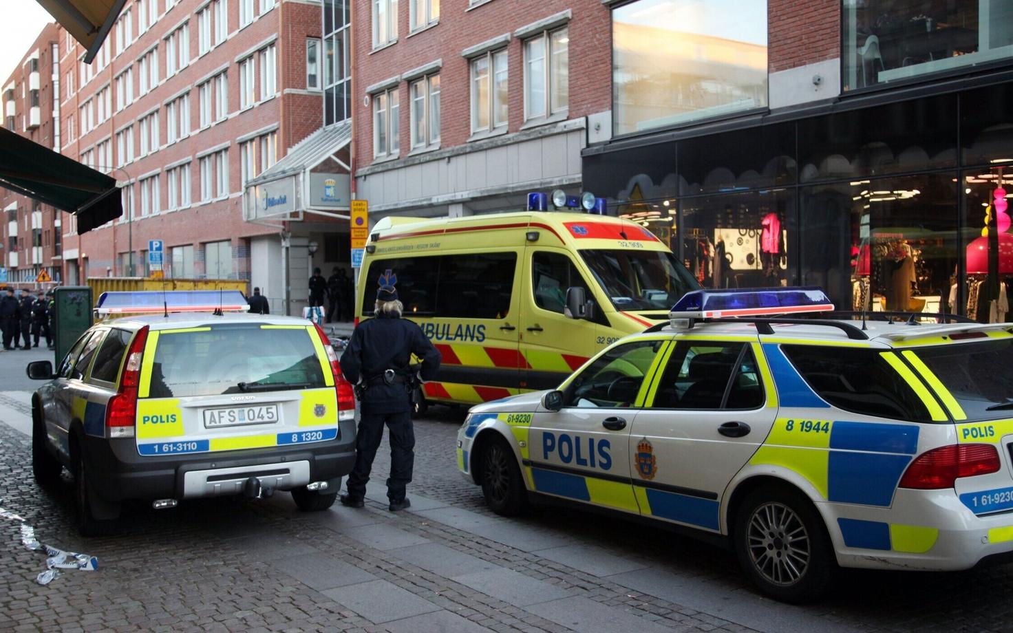Rootsi politsei Malmös, foto on illustratiivne