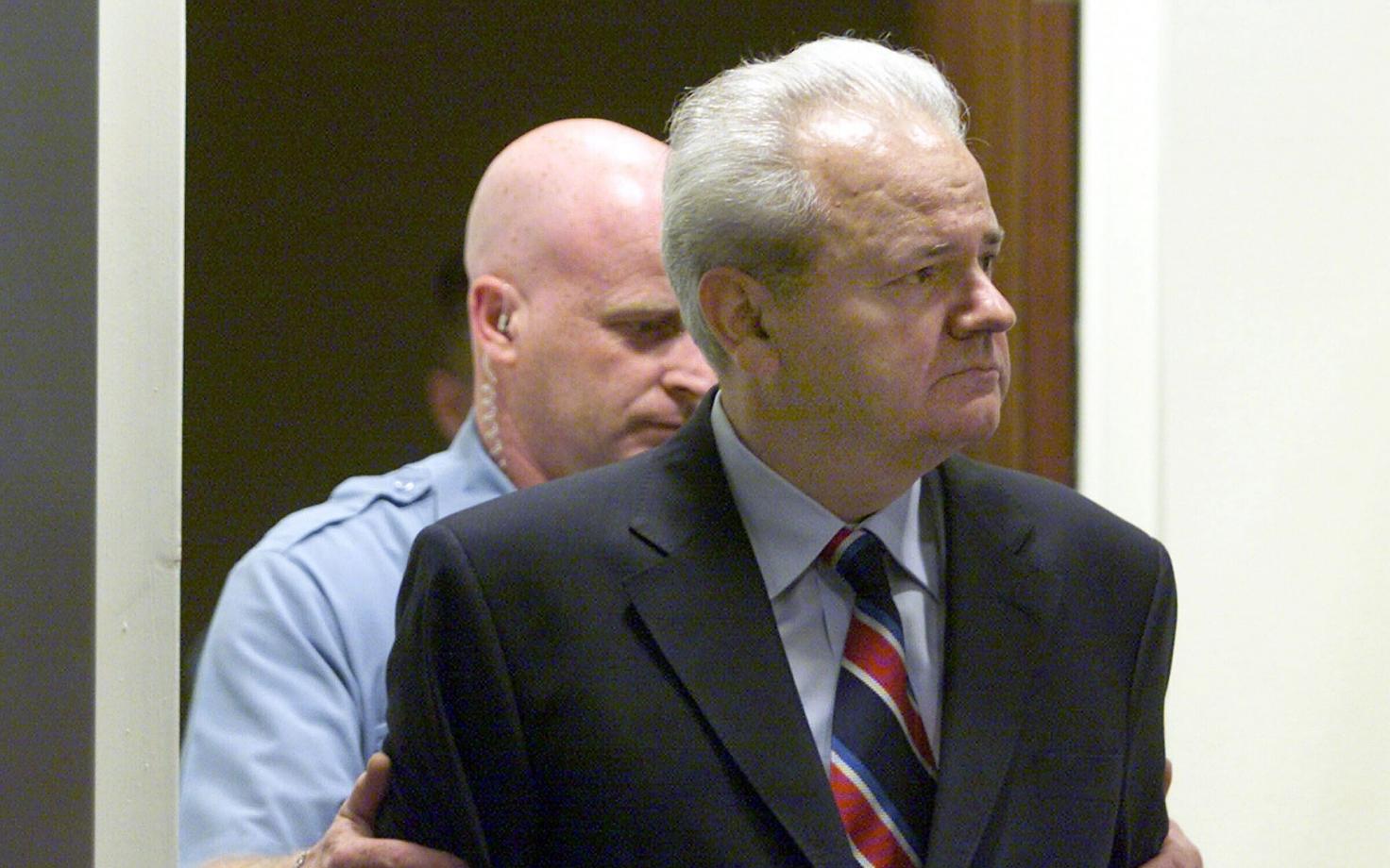 Slobodan Miloševic (1941-2006) Haagi kohtus