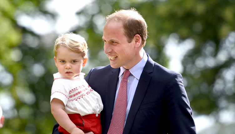 Prince William ja noor prints George